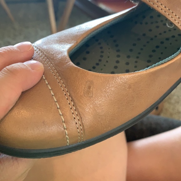 ECCO Leather Mary Jane flat - Picture 8 of 8